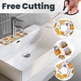 thumbnail image 3 of Pofeuu Honey Bee Set Print Splash Guard for Sink Faucet Sink Gadgets-Splash Guard Behind Faucet Drip Catcher for Kitchen, Bathroom,Sink Mat, 3 of 7