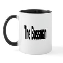 CafePress - The Bossman Mugs - 11 oz Ceramic Mug - Novelty Coffee Tea Cup