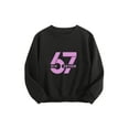 thumbnail image 4 of 67 Hoodie OdeJous 6 7 Meme Six Seven Sweatshirt Ice Cream Drip Long Sleeve Oversized Casual Fashion Graphic Pullover Tops 130cm, 4 of 5