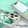 thumbnail image 2 of Compatible for iPhone 14 Pro Max Case 6.7 inch (2022 Release), Slim Full-Body Stylish Shockproof Protective Rugged TPU iPhone 14 Pro Max ​Case with Built-in Screen Protector, 2 of 6