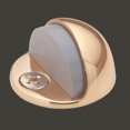 thumbnail image 2 of Brass Home Door Stop Dome Office Floor Mount Bumper Renovators Supply, 2 of 3