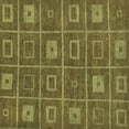 thumbnail image 1 of Ahgly Company Indoor Square Abstract Brown Modern Area Rugs, 5' Square, 1 of 4