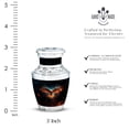 thumbnail image 2 of SUBSH Eagle Urns - Keepsake Urn - Burial Urns for Cremated Remains - Funeral Urn - Cremation Urns for Human Ashes Adult Female (3 inch Pack of 1), 2 of 2