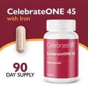 CELEBRATE VITAMINS CelebrateONE 45 Once Daily Bariatric Multivitamin with Iron, 90 Count