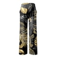 thumbnail image 4 of WEAIXIMIUNG Thermal Pants Men Work Male Summer Breathable Linen Like Trousers All Print Printed Tether Wide Leg Pants, 4 of 5