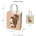 thumbnail image 2 of Cheerland Forest Animals Party Stripe Gift Bag with Hedgehog & Fox, 8 Pcs, 2 of 5