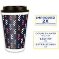 thumbnail image 3 of Comfort-Cup 72 Count Double-Wall Hot Cups & Lids, 16 Ounce, 3 of 4