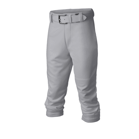 Easton Youth Baseball Pants | Game & Practice Use | Grey | Large