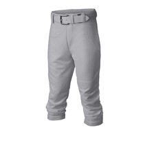 Easton Youth Baseball Pants | Game & Practice Use | Grey | Large