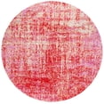 thumbnail image 2 of Safavieh Adirondack Boniface Distressed Area Rug, Red/Gold, 6' x 6' Round, 2 of 10