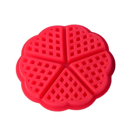 

Silicone Waffle Mold Waffle Maker Kitchen DIY Heart-shaped Baking Non-stick Silicone Mold Home Cake Baking Waffle Bakeware