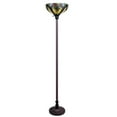 thumbnail image 2 of Pemberly Row 1-Light Metal Torchiere Floor Lamp in Dark Bronze, 2 of 7