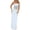 Sky Blue, variant on Women's Sexy Halter Neck Backless Satin Maxi Dress High Split Graduation Evening Gown