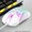 White wired, variant on Xiaomi 2.4G Wireless Gaming Mouse Portable Wired Mouse RGB Lighting Charging Mouse Ergonomic Honeycomb Design for Desktop Laptop