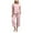 Light Pink, variant on felwors Women's Capri Pajama Sets Floral Print Short Sleeve Sleepwear Top and Capri Pants 2 Piece Loungewear with Pockets Pink, L
