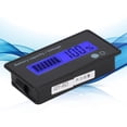 thumbnail image 4 of Battery Meter, Digital Battery Capacity Voltage Meter with Alarm, 12-84V LCD Capacity Monitor, Lithium Ion Battery Indicator with Switch Cable for Golf Cart Boat Car RV Motorcycle, 4 of 7