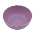 thumbnail image 3 of Mainstays Polypropylene Round Scalloped Bowl, Purple, 3 of 5