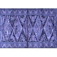 thumbnail image 1 of Ahgly Company Indoor Rectangle Persian Blue Traditional Area Rugs, 2' x 5', 1 of 4