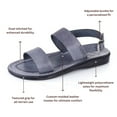 thumbnail image 6 of Golan - Leather Two Strap Sandal - Mens Sandals, 6 of 6