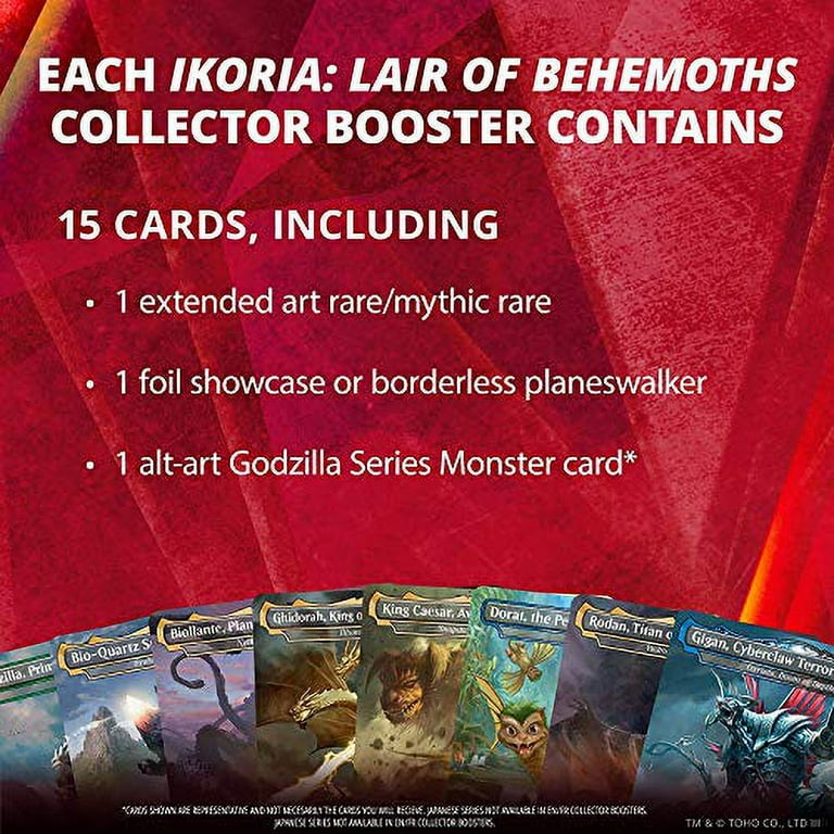 Magic: The Gathering TCG - Ikoria: Lair of Behemoths Collector Boosters Box  - 12 Packs [Card Game, 2 Players] - Walmart.com