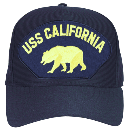 USS California with Bear Logo DLGN-36 / CGN-36 Ship Cap