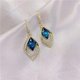 thumbnail image 3 of Guardurnaity Pendientes largos de aleación de lujo con diamantes de imitación para mujer, joyería geométrica, regalos, colgante para fiesta de vacaciones, Ropa, zapatos y accesorios Miscelánea Guardurnaity AP005786-00, 3 of 6