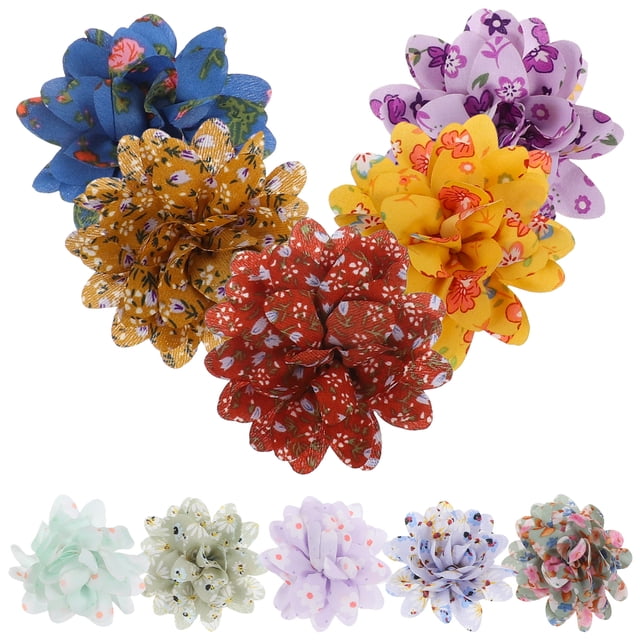 10 collares de flores para perros y gatos, accesorios de aseo para cachorros y mascotas.
