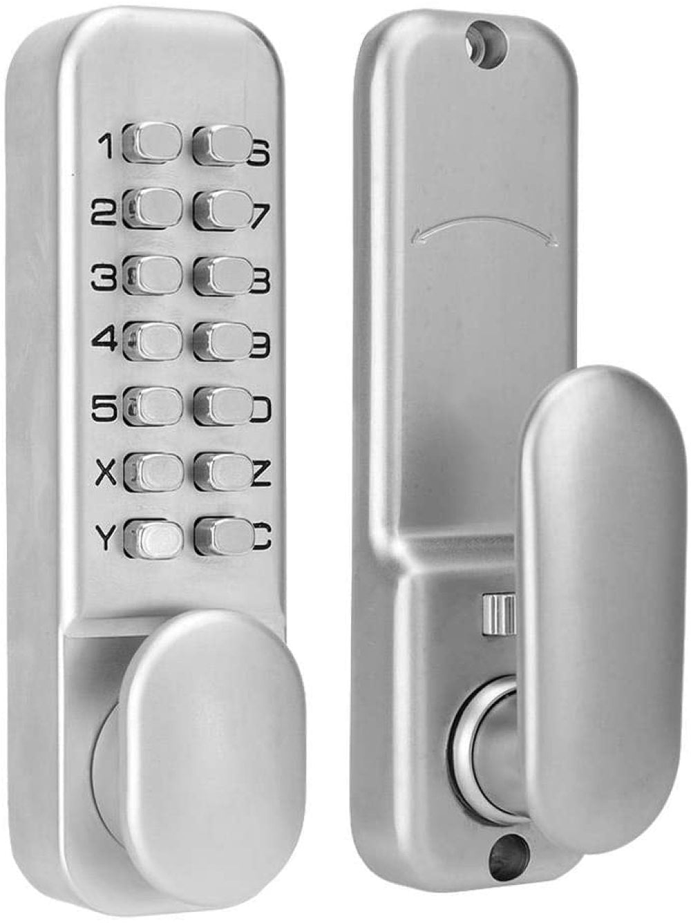 Digital Mechanical Password Door Lock Sliding Door Password Lock 1-11 Digirt Combination Door Latch for Kitchen Balcony 
