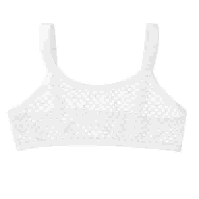 YONGHS Women's See Through Fishnet Bra Top Wrie-Free Unlined YONGHS Women's See Through Fishnet Bra Top Wrie-Free Unlined