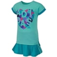 thumbnail image 2 of Adidas Little Girls 2 Piece Skort Set (2T, Aqua), 2 of 2
