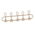 thumbnail image 4 of Wall Coat Rack Clothes Hooks Creative Simple Hanging Home Organization Hook Door 5 Hooks, 4 of 8