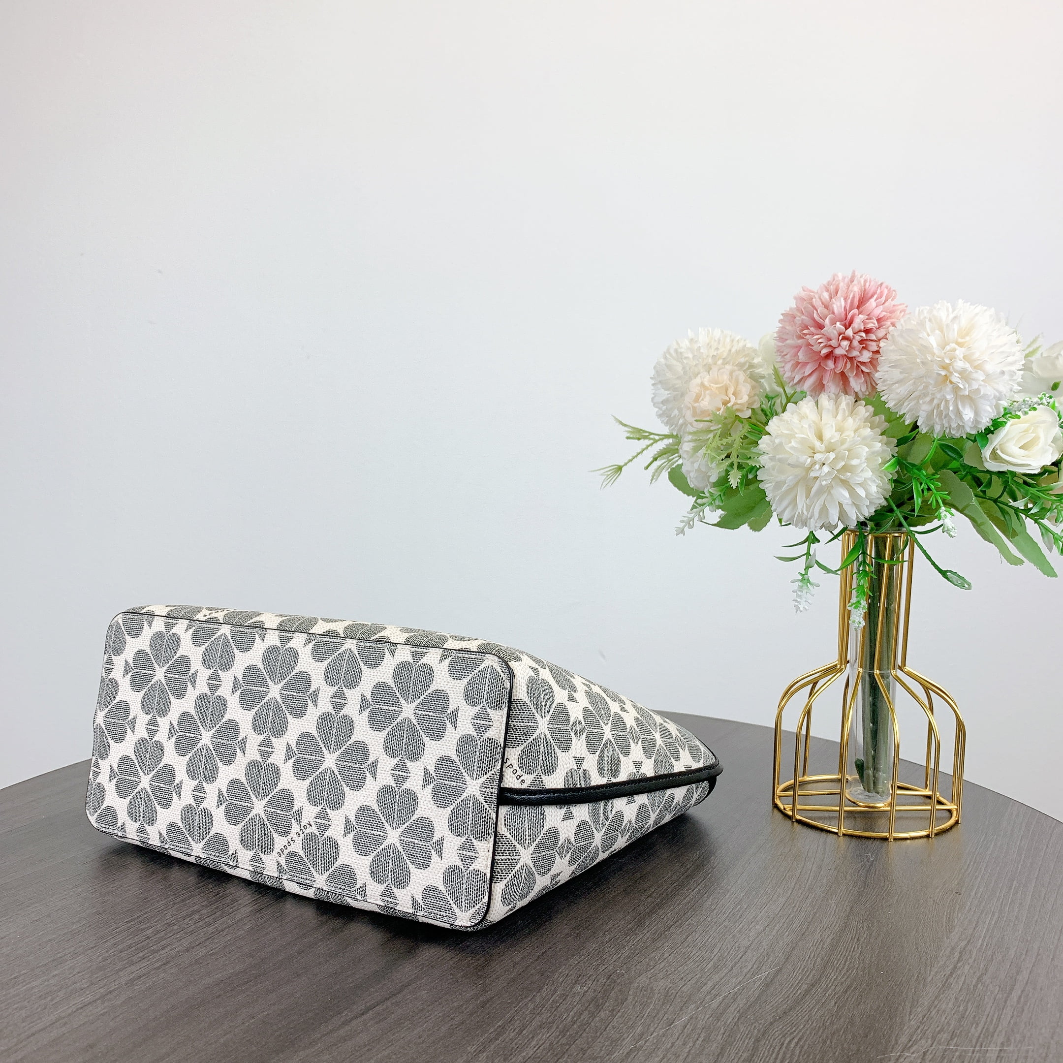 kate spade KH425 Signature Spade Flower Mini Tote IN Black