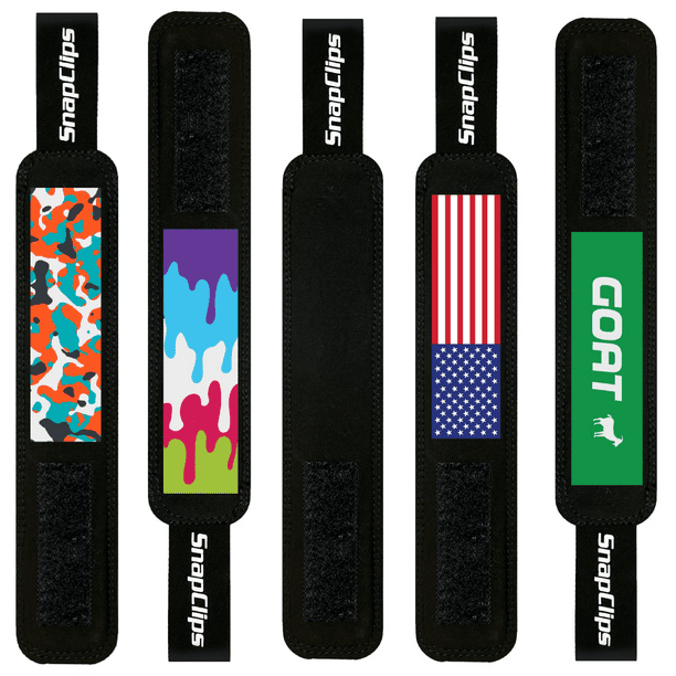 SnapClips Barbell Collars Pair of Premium 2? Olympic Barbell Clamps