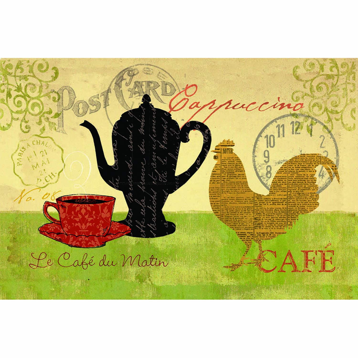 Apache Mills Morning Coffee Kitchen Mat