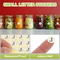 thumbnail image 3 of Uxcell Alphabet Stickers Letter Small Round Sticker Self-Adhesive Paper Label for Inventory Organizing Storage Handmade Letter J, 3 of 7