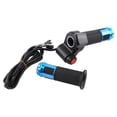 thumbnail image 2 of Twist Throttle Grips, 4 Colors Universal Voltage Throttle Grips 3 Speed With LED Display Screen Handle For Electric Bike, 2 of 7