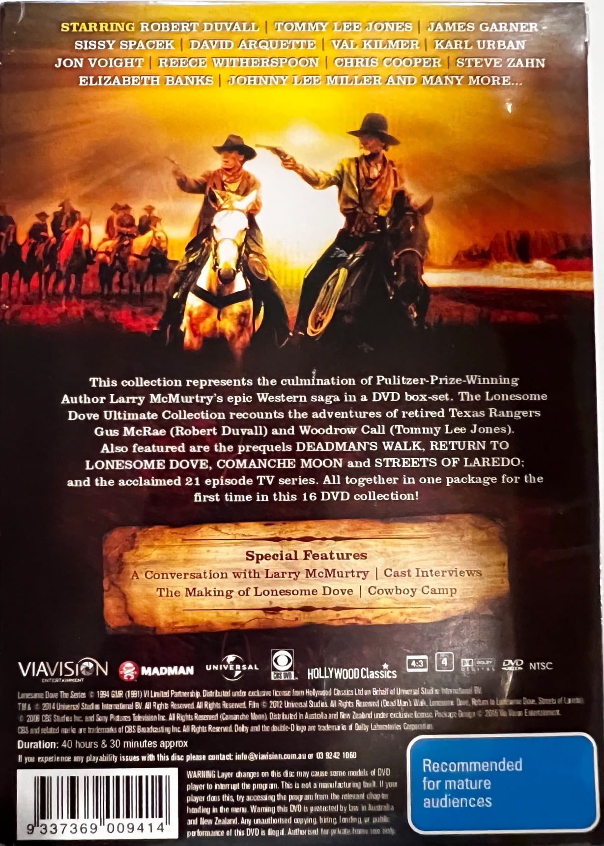 Lonesome Dove: The Ultimate Collection - Pulitzer Prize
