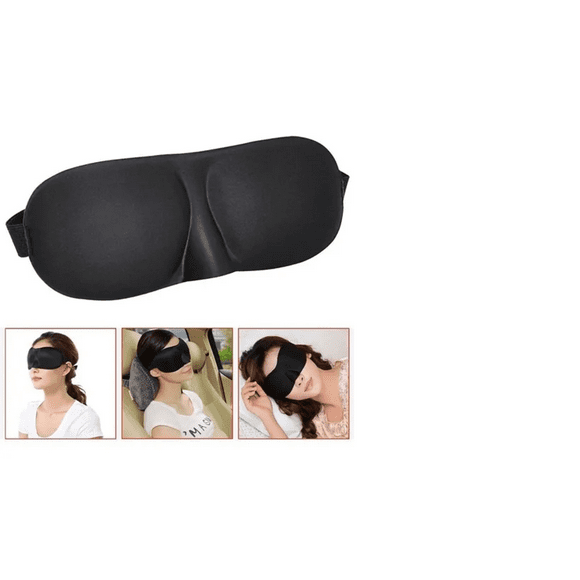 Antifaz Para Dormir O Viaje Sistema Black-out Y Antialergico Malubero Malu363