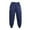 Blue, variant on Girs Snow Pants Winter Lined Hiking Pants Drawstring Joggers,Kids Outfit,S