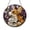 Acrylic 3.5 Inch, variant on Corgi Window Suncatcher, Faux Stained Glass Dog Art with Bone Design for Pet Lovers and Home Decoration