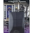 thumbnail image 5 of Magic Mounts Magnetic Squares Adhesive 1 inch 6 Magnets per pack Black, 6-Pack, 5 of 5