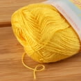 thumbnail image 3 of JubileeYarn Delightfully Fine Yarn - Lace Weight Bamboo - 50g/Skein - Daisy Yellow - 8 Skeins, 3 of 7