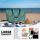 thumbnail image 5 of Disketp Cars Transportation Bolsa de Playa de Gran Capacidad, Bolso Impermeable y a Prueba de Arena para Mujer, Ideal para Playa, Piscina y Natación, 5 of 7