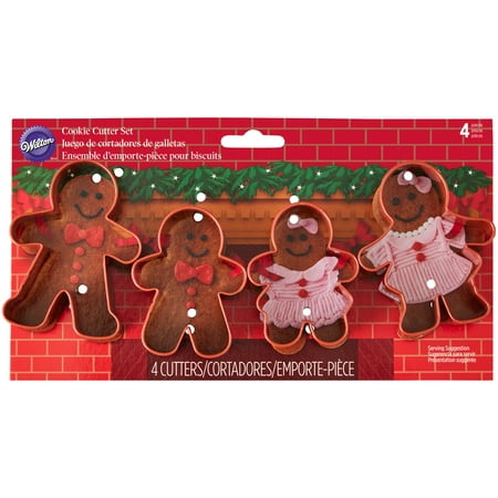 UPC 070896589323 product image for Gingerbread Mantel - Metal Cookie Cutter Set 4/Pkg | upcitemdb.com