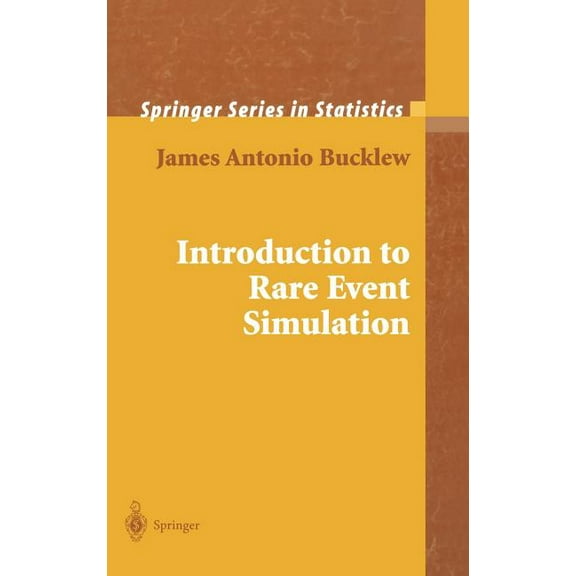 Springer Statistics Introduction to Rare Event Simulation, (Hardcover)