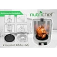 thumbnail image 4 of NutriChef Vertical Countertop Rotisserie Rotating Oven - White, 4 of 8