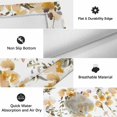 thumbnail image 6 of Orange Spring Floral Outdoor Rug for Patio/Deck/Porch, Non-Slip Large Area Rug 5 x 7 Ft, Watercolor Blooming Botanical Summer Indoor Outdoor Rugs Washable Area Rugs, Camping Rug Carpet Runner, 6 of 8