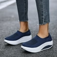 thumbnail image 2 of zttd fashionand comfortable lightweight women's sneakers platform shoes, 2 of 9