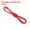 Red, variant on Archery D Loop Rope 2 FT, 2 Pack Bow D Loop String for Bowstring Red