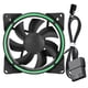thumbnail image 2 of CPU Cooler, High Speed Computer Radiator, Silent Exquisite For Computer Computer Cooler LED Silent Fan CPU ANGGREK Verde, 2 of 8